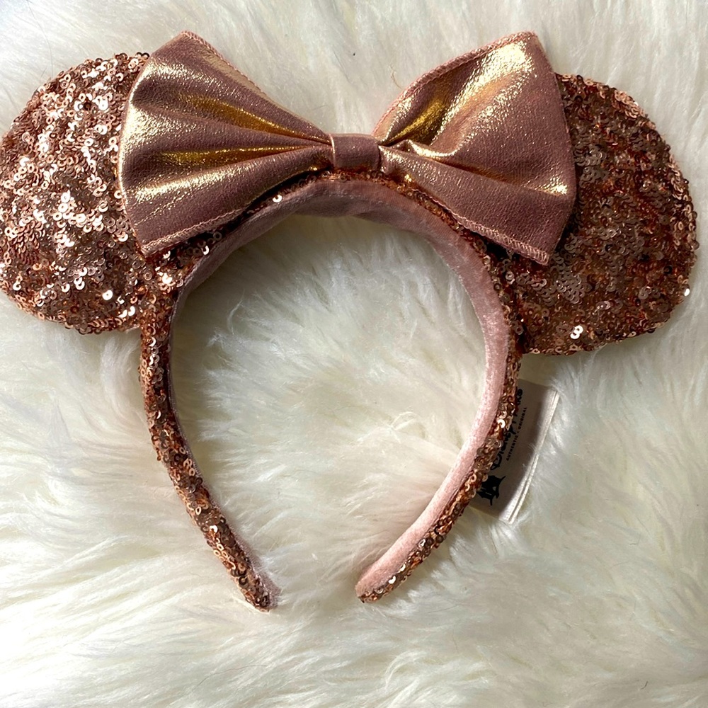 Rose gold Minnie Ears